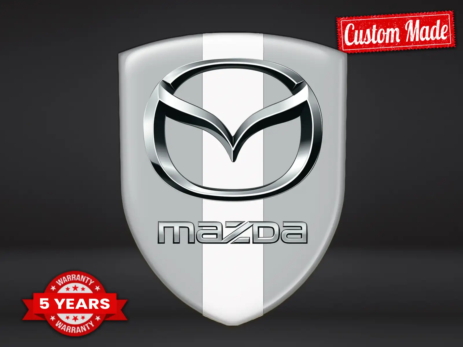 Mazda Domed Decals Sticker Car Style Universal Star